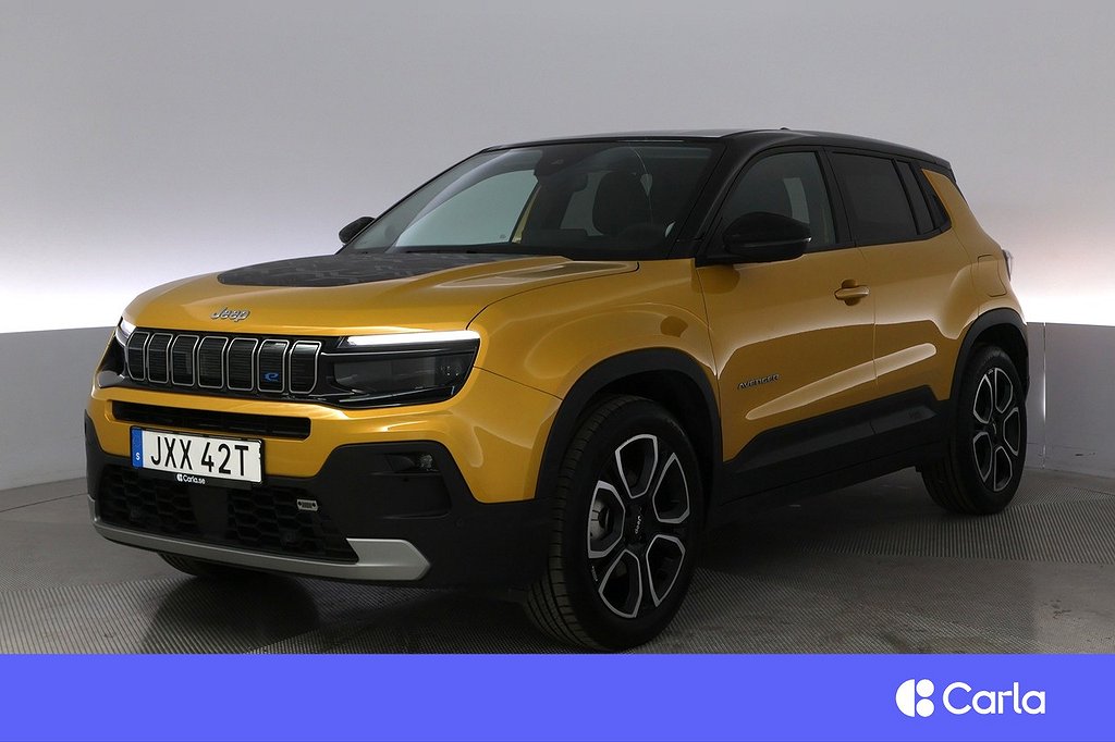 Jeep Avenger Electric Summit LED AdapFart Kamera Lane assist