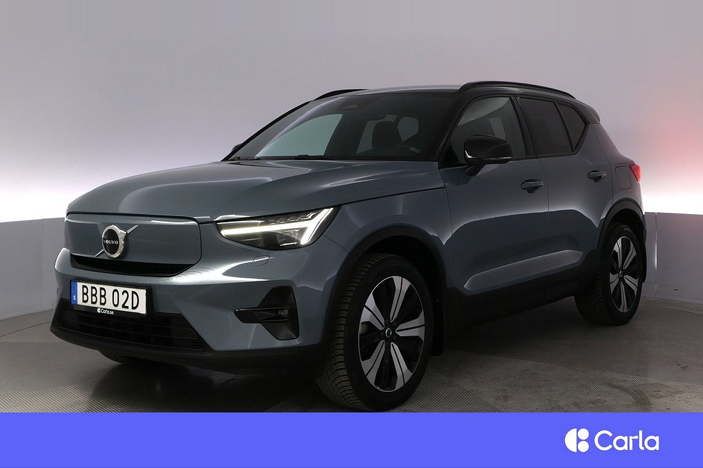 Volvo XC40 Recharge Single Motor Plus Kamera Drag V-Hjul