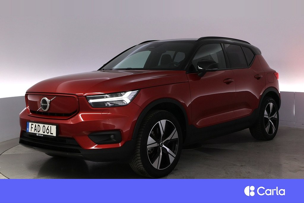 Volvo XC40 P6 Recharge Plus Drag Kamera Elstol Navi BLIS