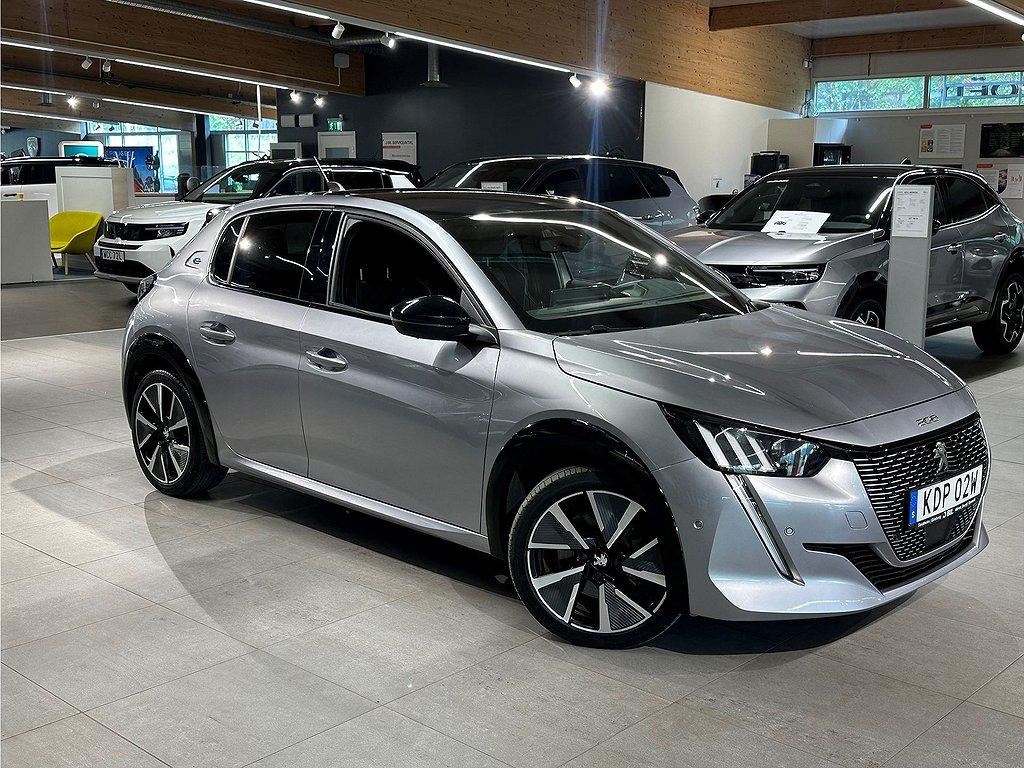 Peugeot E-208 GT 50kWh 136hk Aut – B-KAMERA, NAVI, CARPLAY
