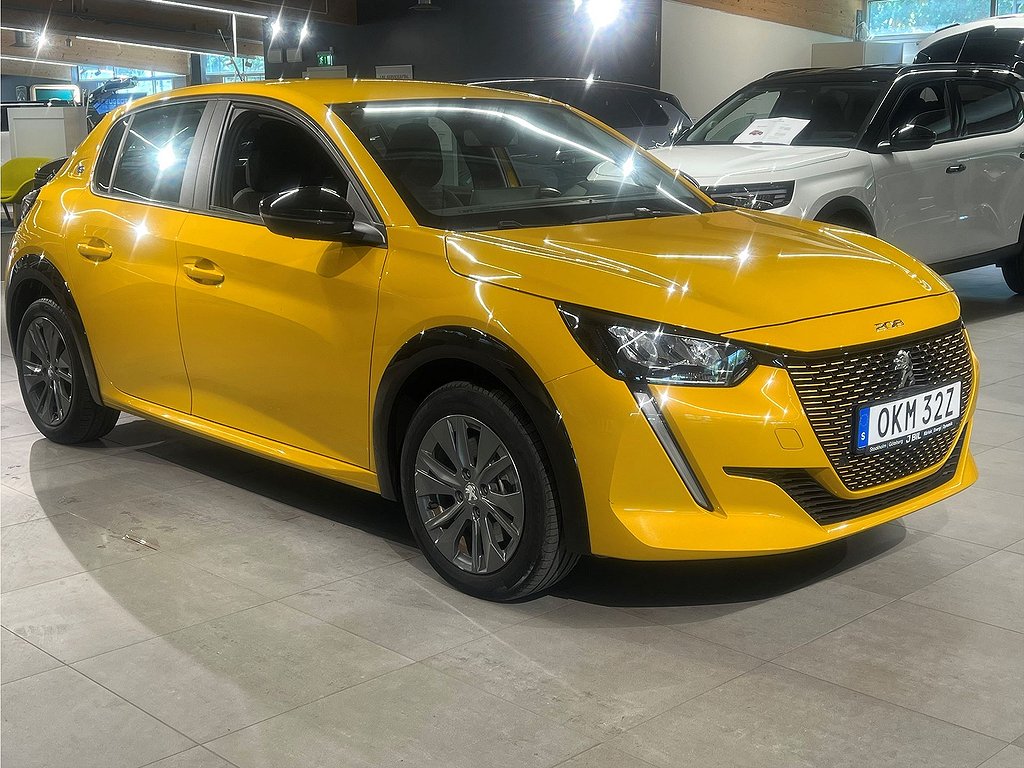 Peugeot E-208 Active 50kWh 136hk Aut – KEYLESS, P-SENSORER