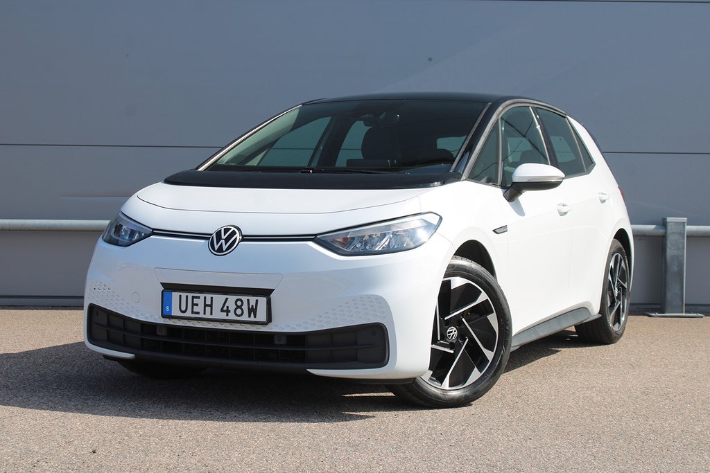 Volkswagen ID.3 Pro Performance Life 204hk Värmepump Moms