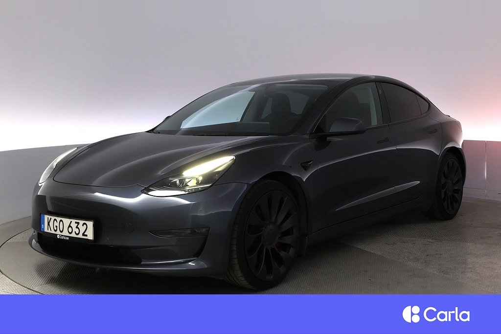 Tesla Model 3 Performance AWD Refresh EAP Uppg.AP Pano
