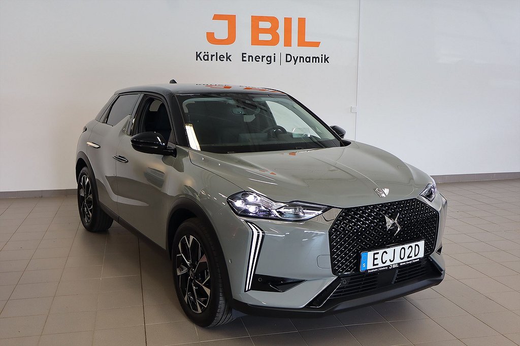 DS 3 Exclusive E-TENSE 156hk Aut – B-KAMERA, 1 ÄGARE
