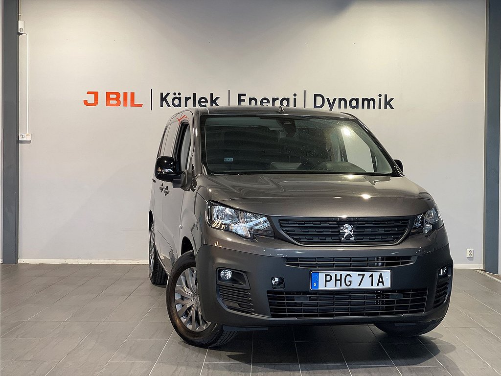 Peugeot e-Partner PRO+ 50kWh 136hk Aut L1 – B-KAMERA, NAV