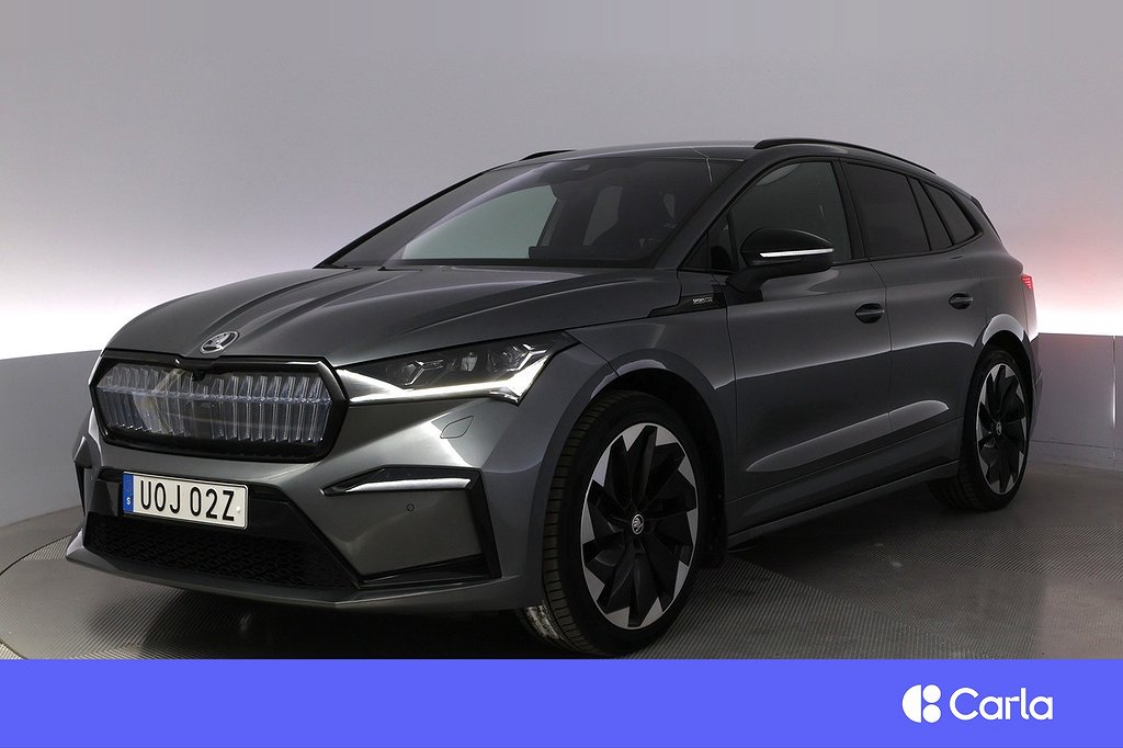 Skoda Enyaq iV 80X Sportline Kamera Elstol HUD Canton Drag
