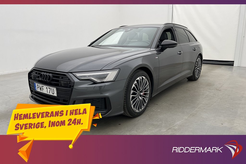 Audi A6 Avant 55 TFSI e Q. 367hk S-Line Cockpit Adaptiv Drag