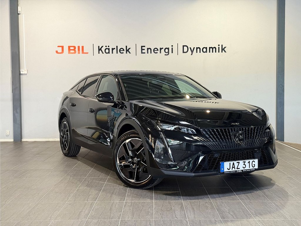 Peugeot 408 GT Hybrid 136hk Aut – B-KAMERA, CARPLAY, NAVI