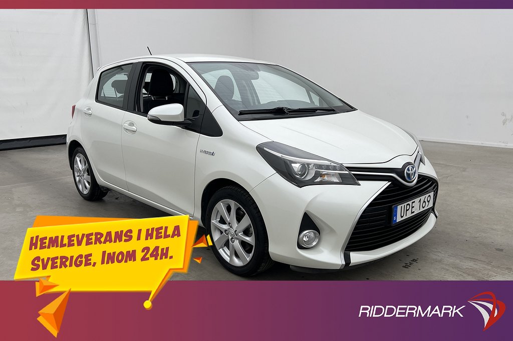 Toyota Yaris Hybrid e-CVT 101hk Executive Kamera Bluetooth