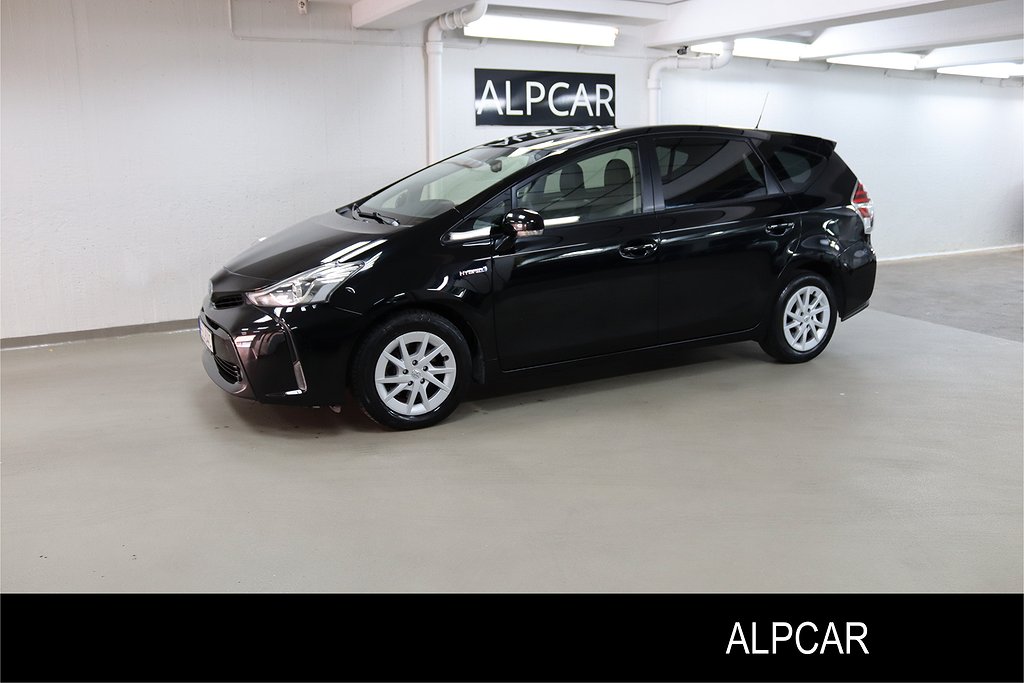 Toyota Prius HSD 122HK MOMSBIL 7-SITS ELSTOL SKINN V-HJUL