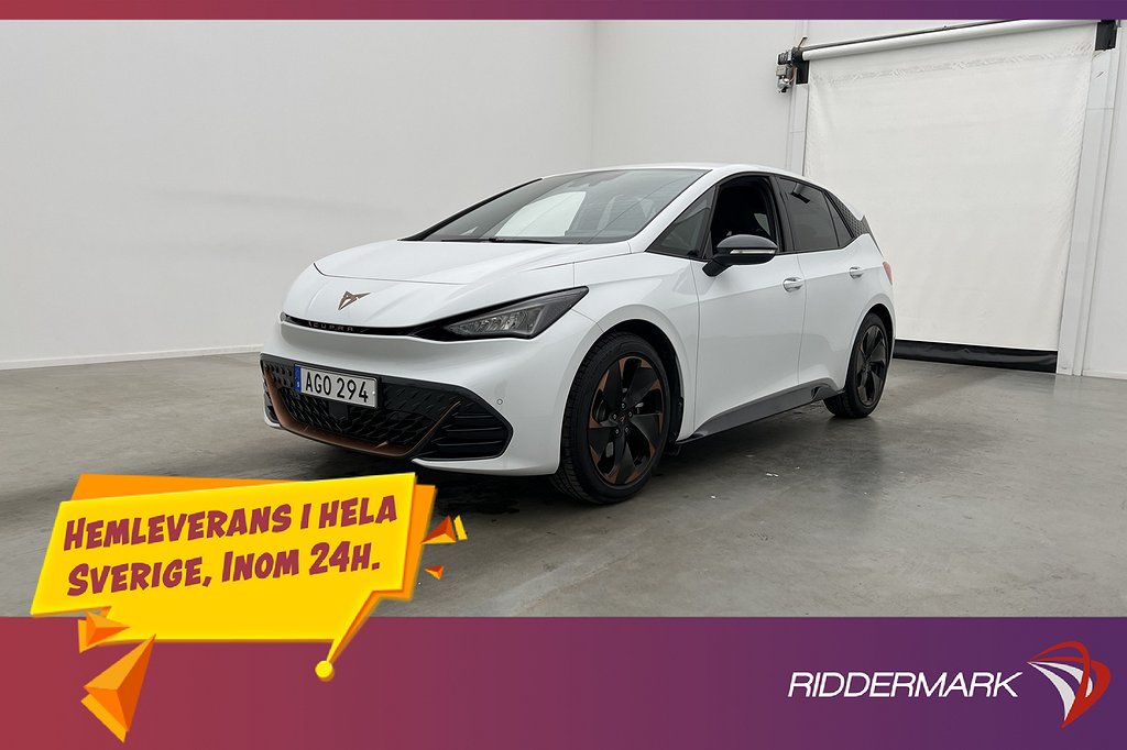 Cupra Born 58 204hk Värmare Kamera CarPlay Rattvärme Navi