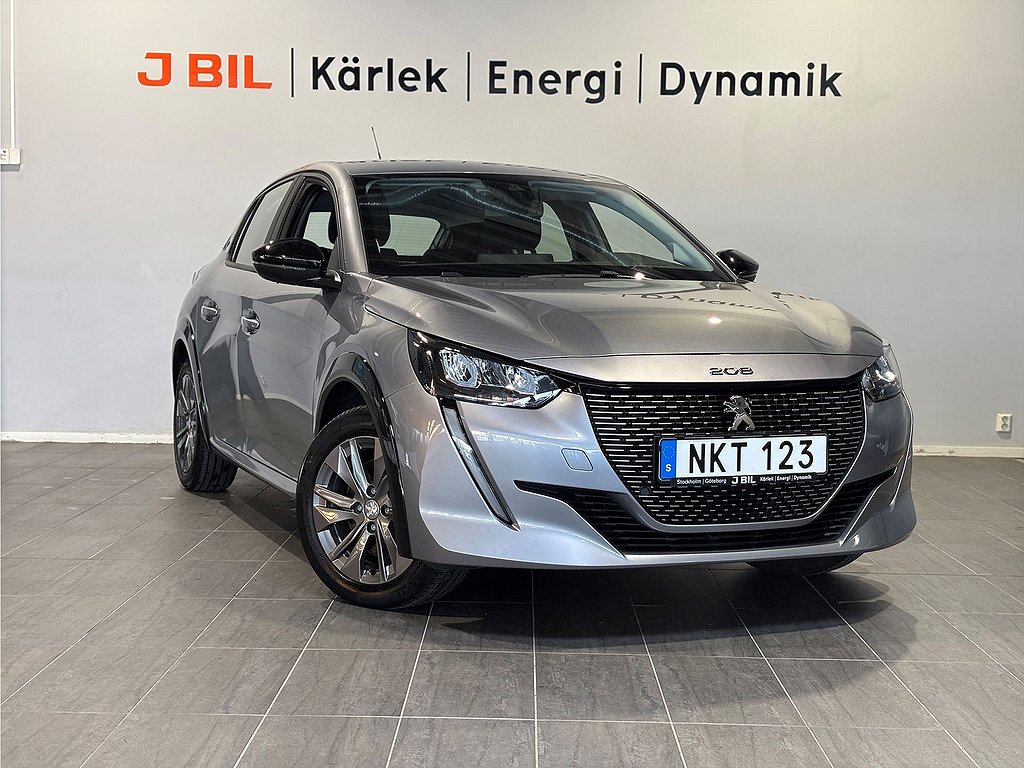 Peugeot E-208 Active pack 50kWh 136hk Aut – PL 2999kr/24 mån