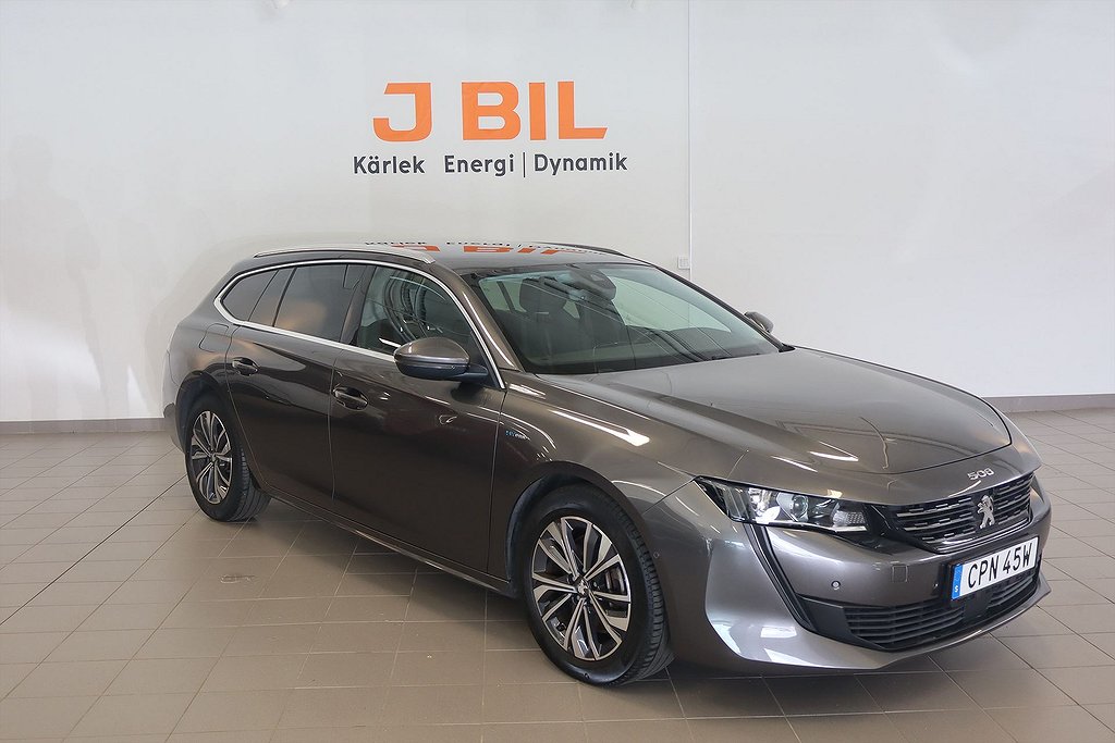 Peugeot 508 Allure PHEV 224hk Aut – B-KAMERA, CARPLAY