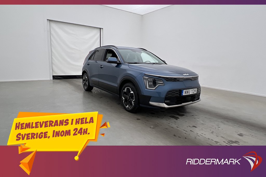 Kia Niro EV 204hk Advance Kamera H/K Skinn CCS CarPlay