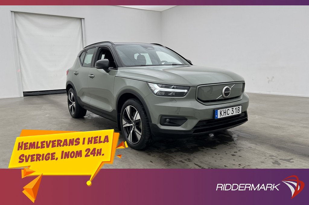 Volvo XC40 P8 AWD VOC Värmare Pano Drag Kamera