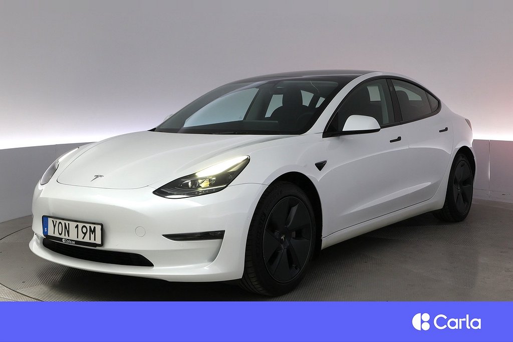 Tesla Model 3 Long Range AWD Refresh EAP Panorama Drag