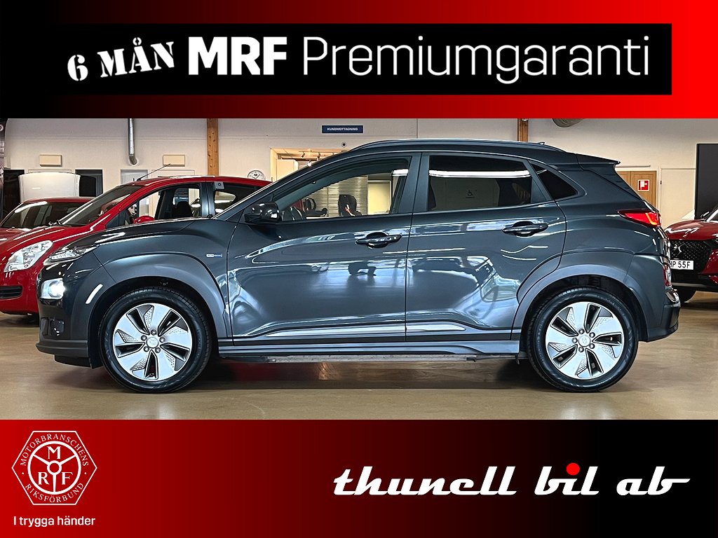 Hyundai Kona Electric 64 kWh Advanced 204HK-6 MÅN GARANTI