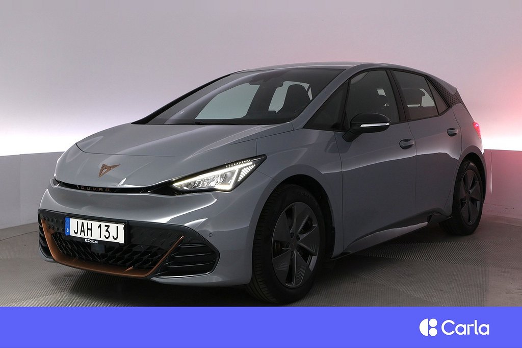 Cupra Born 58 Värmepump LED Farthållare Rattvärme PDC