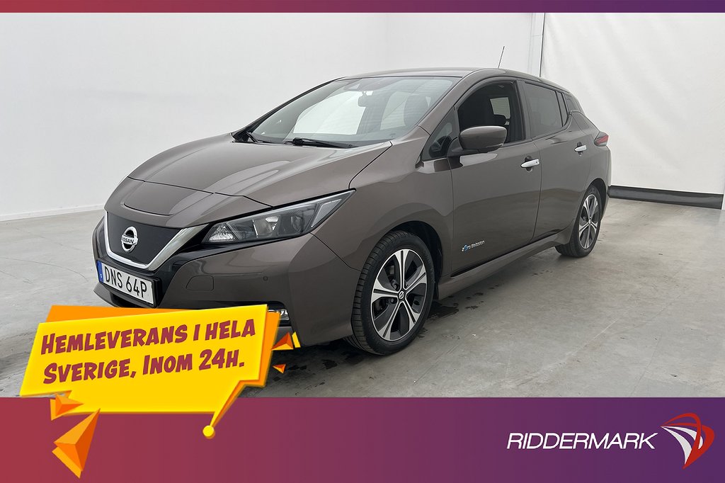 Nissan Leaf 40 kWh 150hk N-Connecta 360* Rattvärme Navi