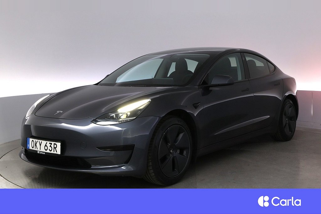 Tesla Model 3 Standard Range Refresh Autopilot Pano V-Hjul