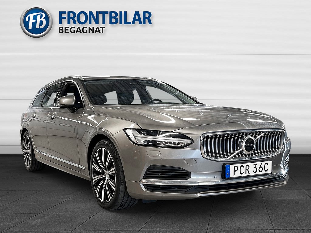 Volvo V90 Recharge T6/AWD/Inscription/Skinn/B-kamera/Google