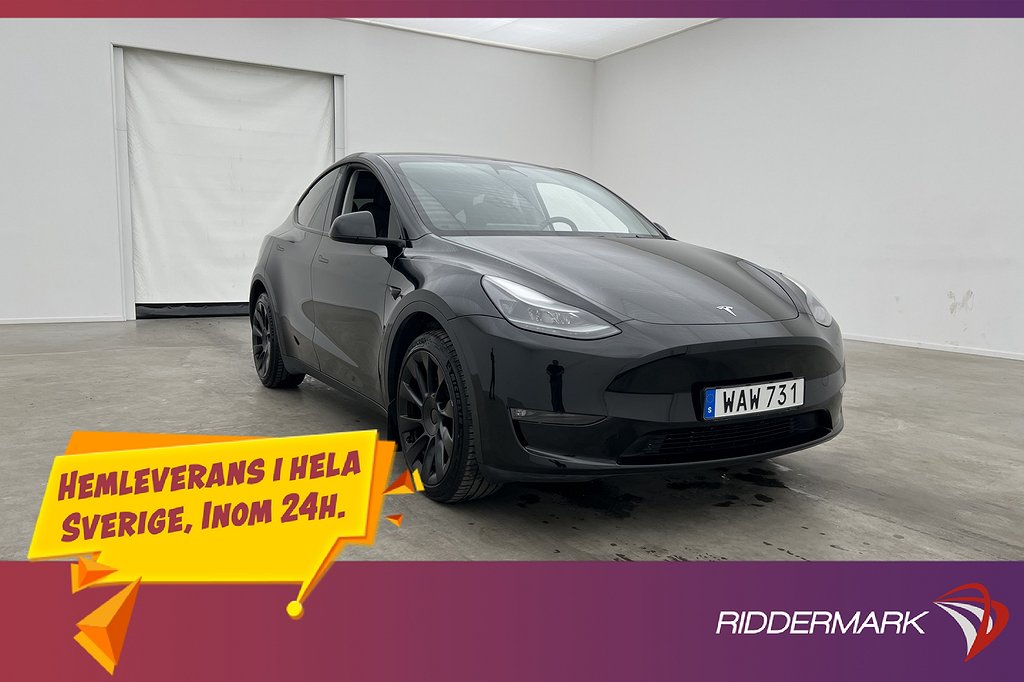 Tesla Model Y Long Range AWD Svensksåld Dragkrok MOMS