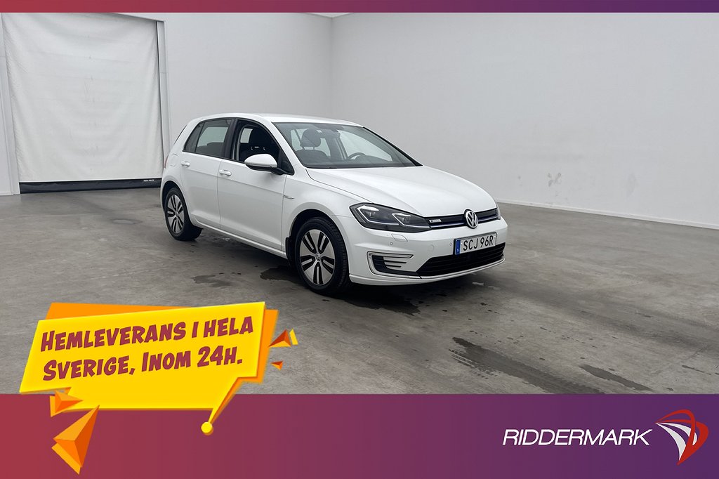 Volkswagen E-Golf 35,8 kWh Cockpit Psensorer Navi CarPlay