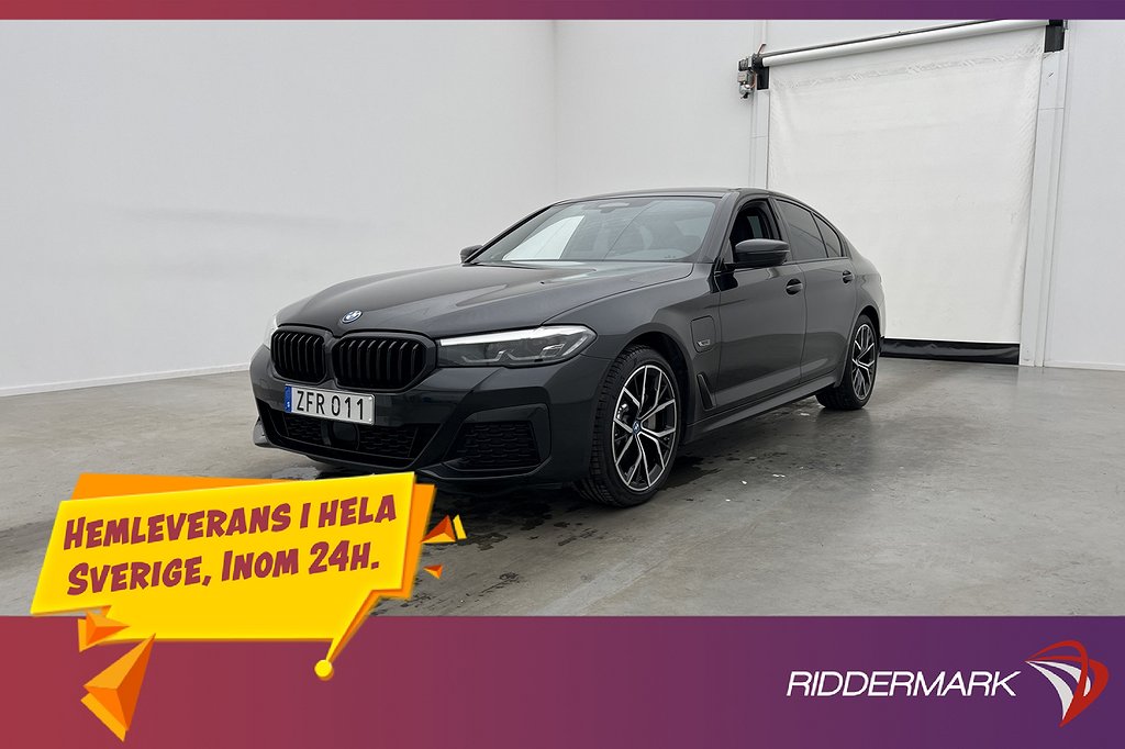 BMW 530e xDrive Sedan 292hk M Sport Läder Värmare Navi Drag