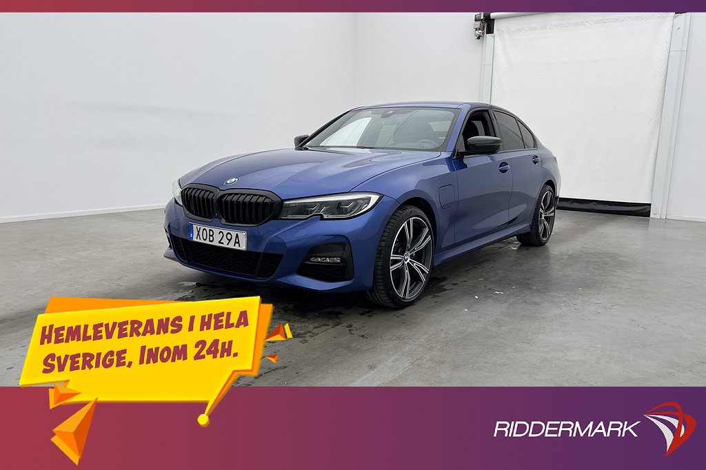 BMW 330e Sedan 292hk M Sport Värmare 360° HuD Navi 3-Zon