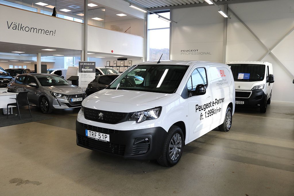 Peugeot e-Partner PRO+ Electric 50kWh L2 – DEMO