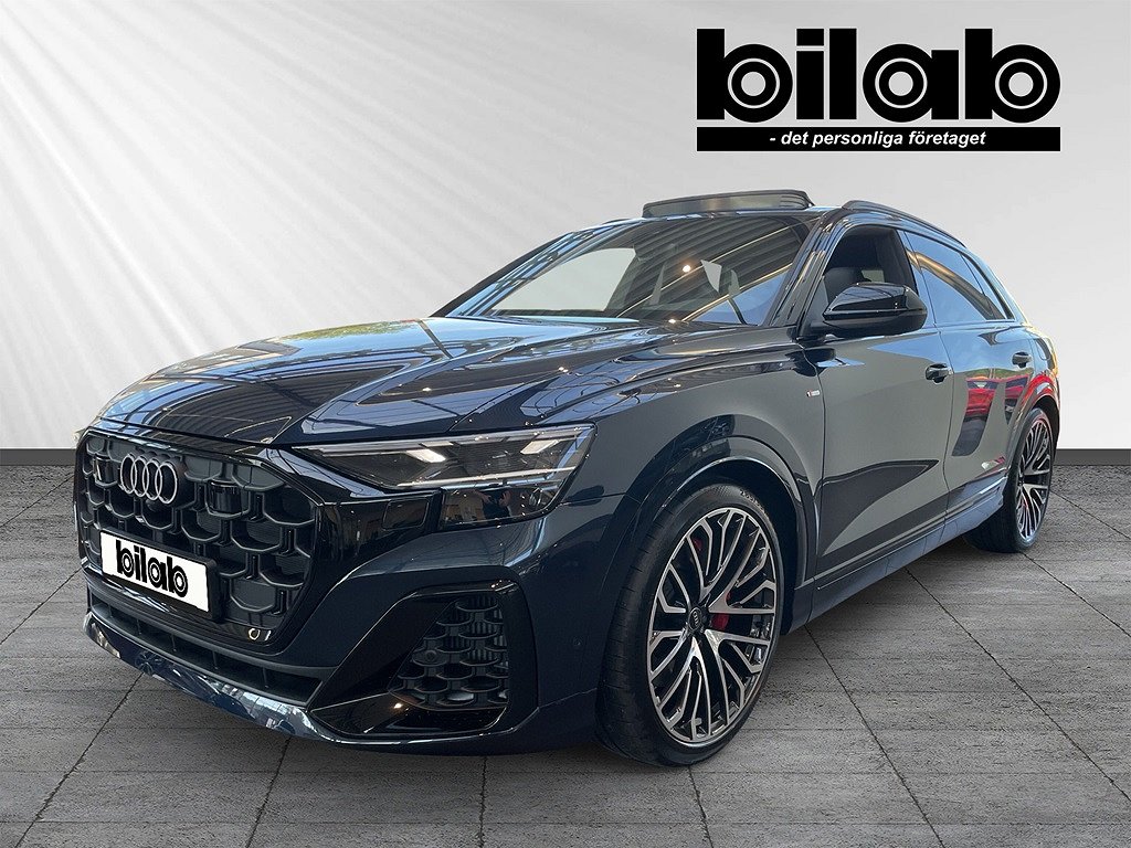 Audi Q8 60TFSIe V6 hybrid 490hk S-line 23″