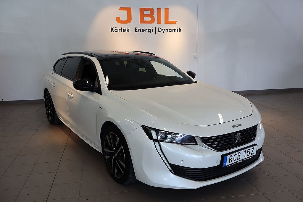 Peugeot 508 SW GT Ultimate Business Hybrid 225hk Aut – DRAG, B-KAMERA