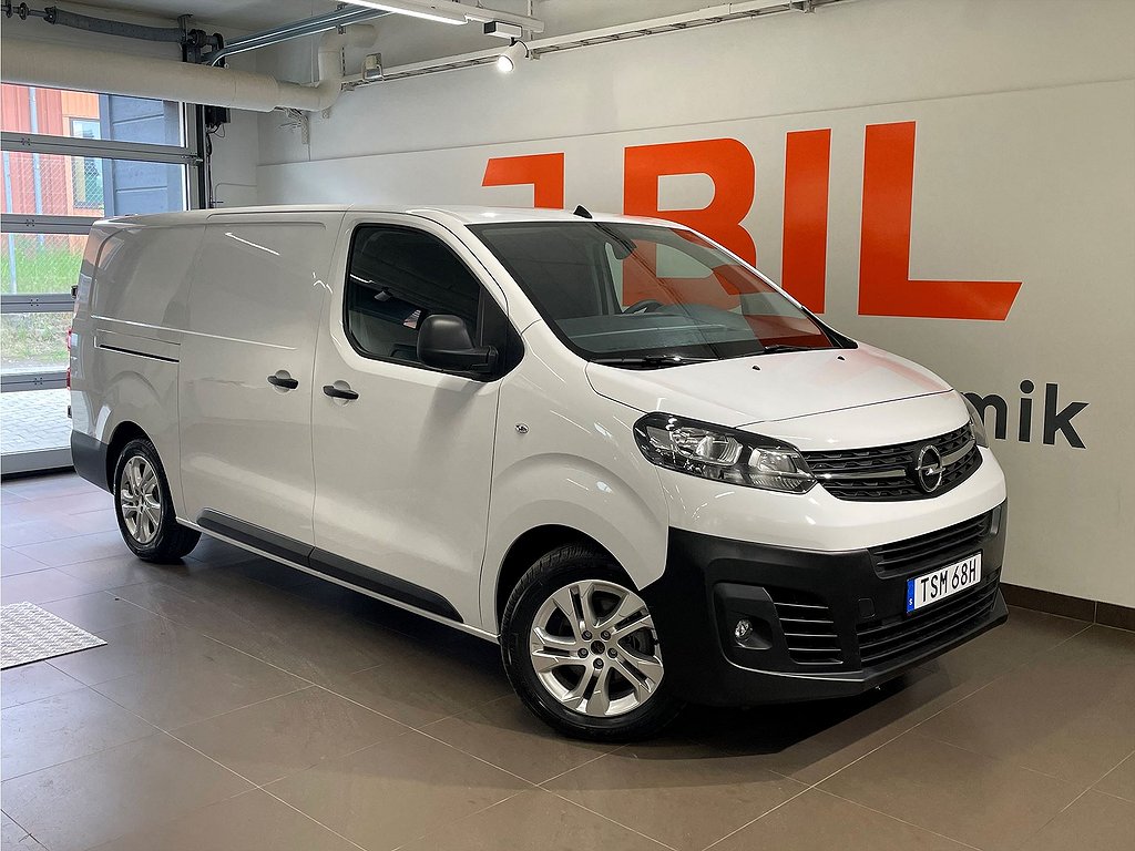 Opel e-Vivaro Business 75 kWh Aut L3 – OMGÅENDE LEVERANS!