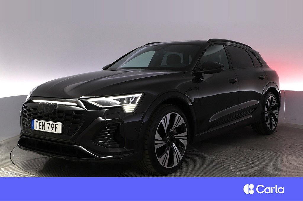 Audi Q8 55 e-tron quattro S-line Drag Pano B&O Elstol BLIS