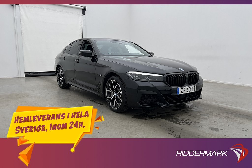 BMW 530e xDrive Sedan 292hk M Sport Läder Värmare Navi Drag