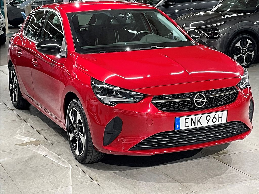 Opel Corsa-e Design & Tech 50kWh 136hk Aut – B-KAMERA, ELBIL