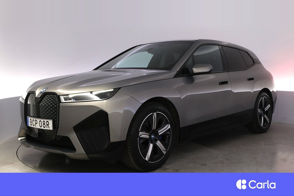 BMW iX xDrive40 Sport Line Drag Pano H/K BLIS DAP Laser HUD