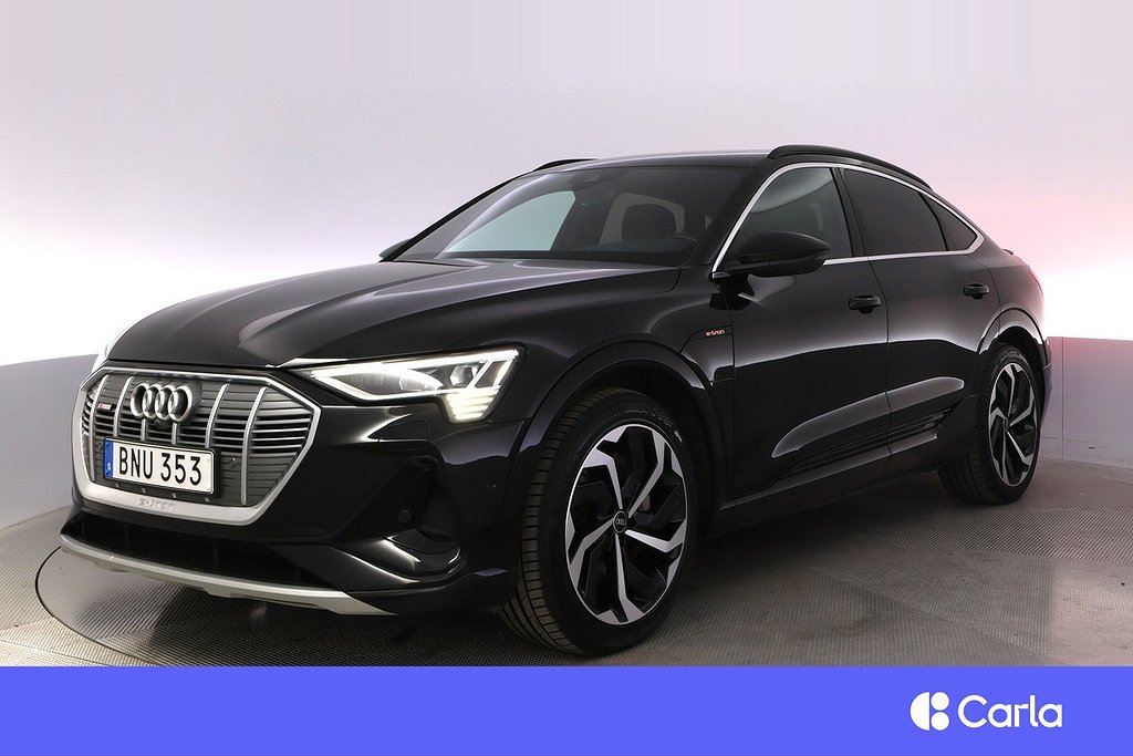 Audi E-Tron Sportback 55 quattro S-line Pano 360 Elstol Drag