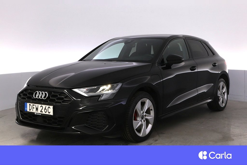 Audi A3 SB PHEV 45 TFSI e S-Line Värmare LED