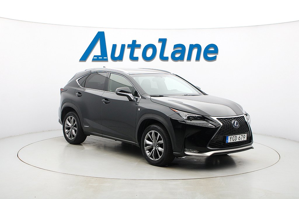 Lexus NX 300h AWD 2.5 AWD F Sport  B-kamera, Drag, GPS 197hk