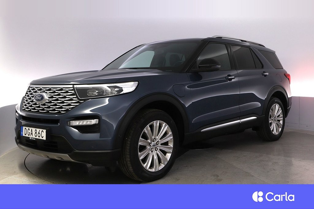 Ford Explorer Plug-In Hybrid Platinum Pano B&O Drag BLIS Nav