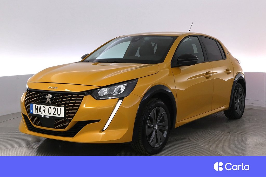 Peugeot E-208 Allure Kamera Tonade Rutor V-Hjul
