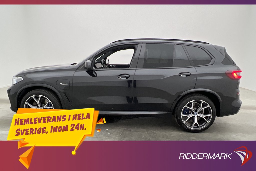 BMW X5 xDrive45e M Sport Luftfjädring Pano Laser HUD Drag