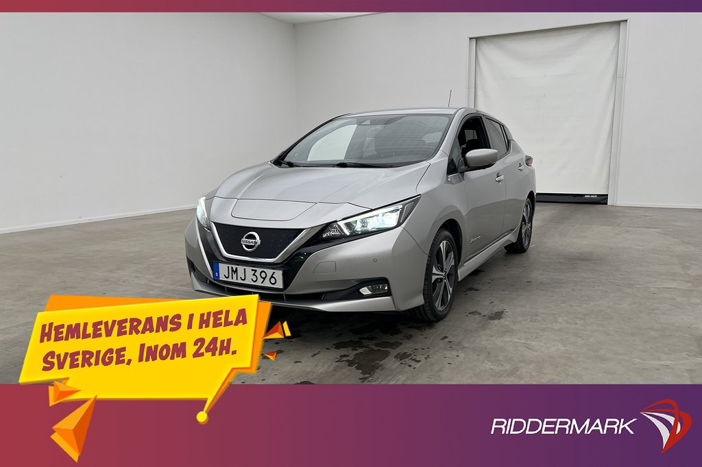 Nissan Leaf 150hk BOSE 360° Rattvärme Halvskinn