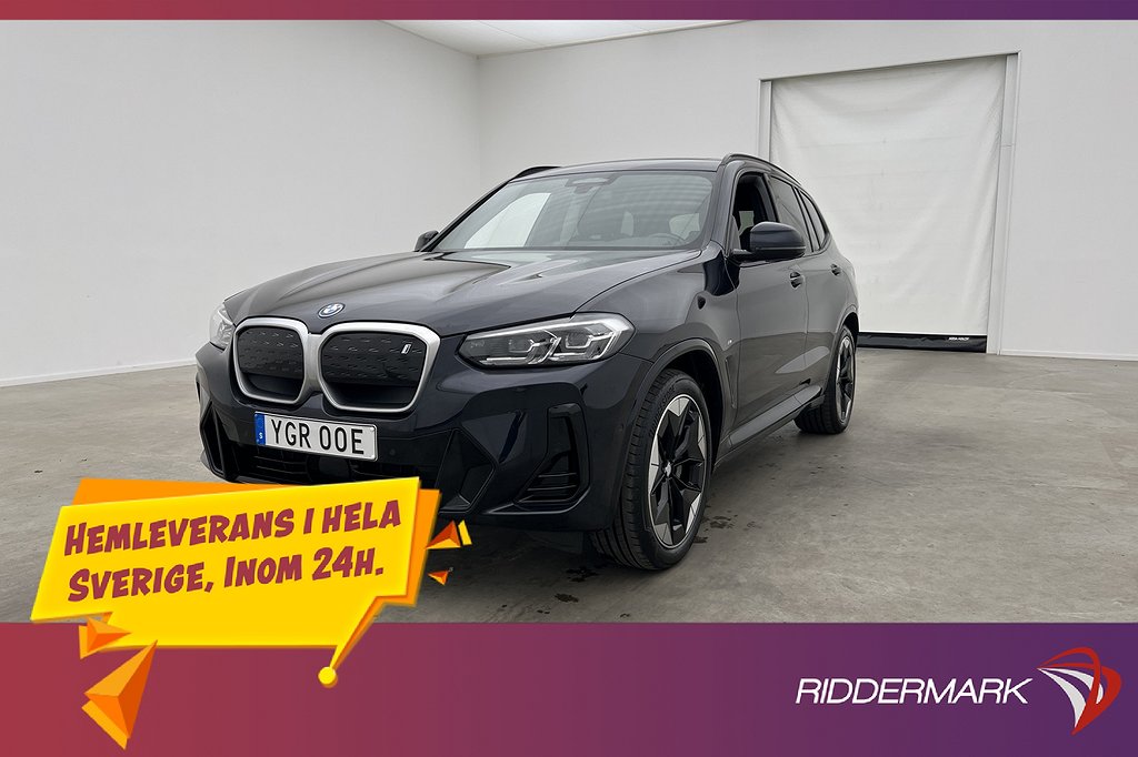 BMW iX3 286hk M Sport Inspiring Pano Kamera Drag Skinn MOMS