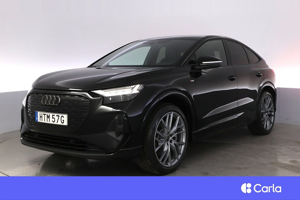 Audi Q4 55 Sportback e-tron quattro S-line Läder Sonos Drag