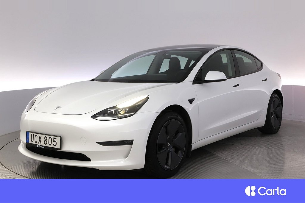 Tesla Model 3 Long Range AWD Refresh Autopilot Pano V-Hjul