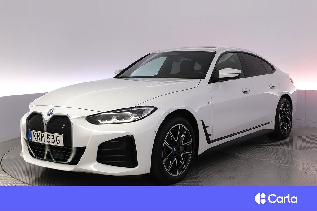 BMW i4 eDrive40 Gran Coupé M-sport Läder Pano Elstol Drag