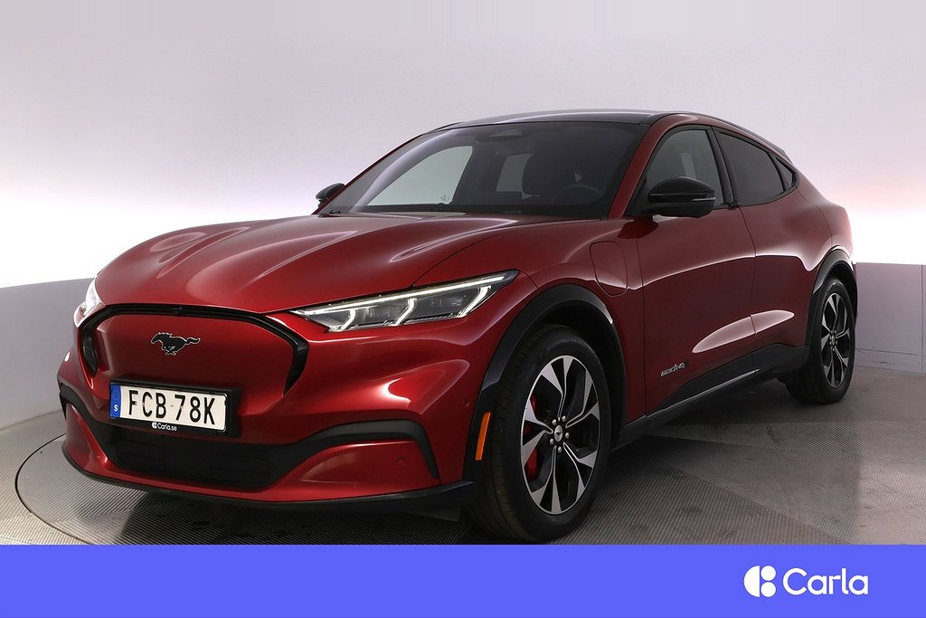Ford Mustang Mach-E Long Range AWD Teknik+ Pano Drag V-Hjul
