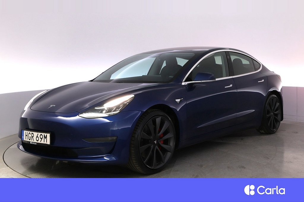 Tesla Model 3 Performance AWD Autopilot Pano